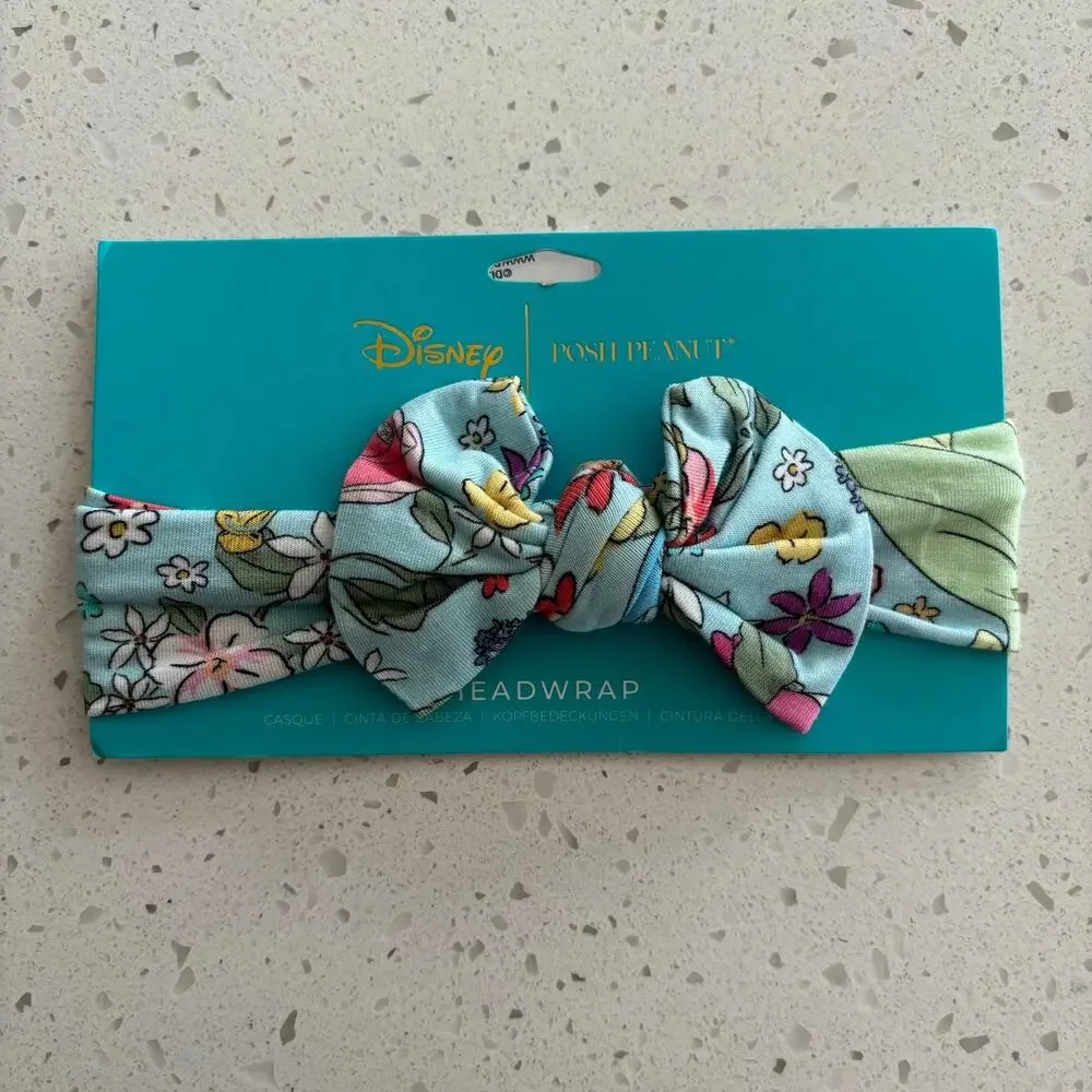 Posh Peanut Disney Princess Bamboo Headband Brand New One Size (infant)
